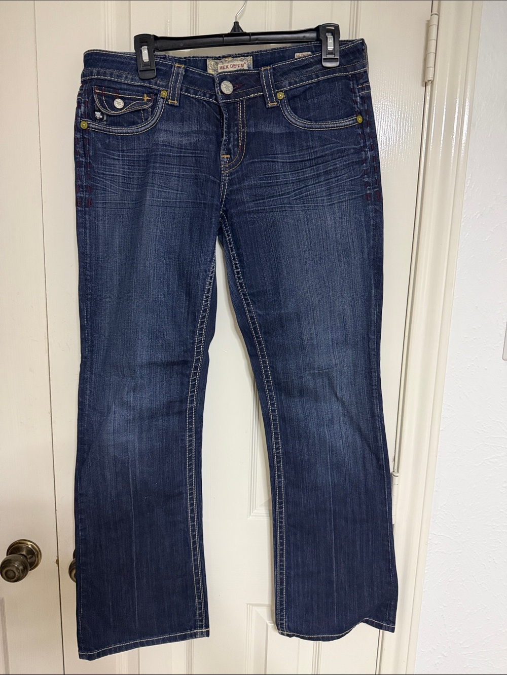 MEK 2009 Size 31/32 Baltimore Bootleg Dark Indigo Jeans